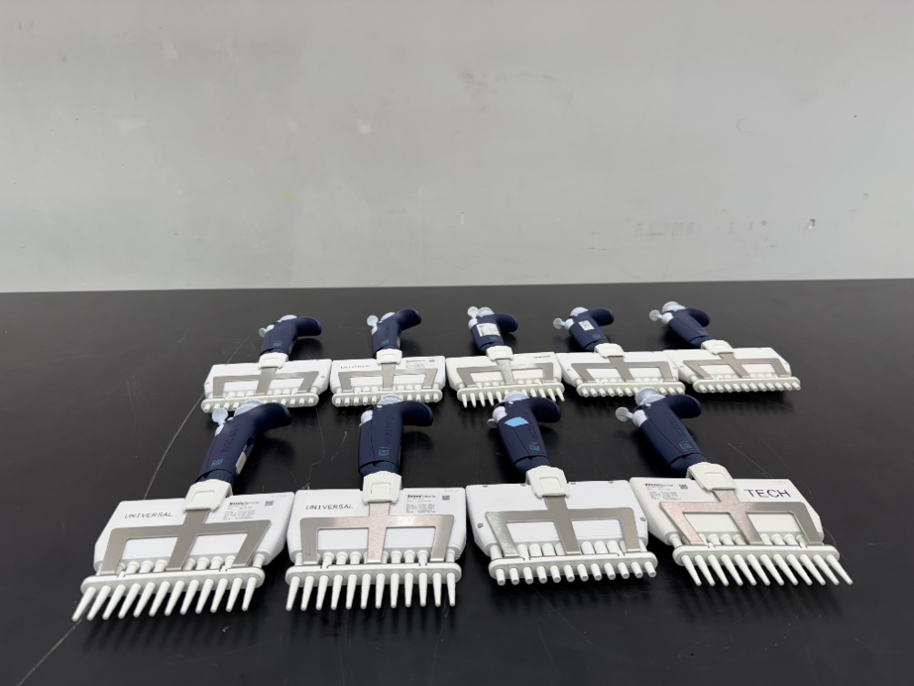 Image of Gilson Multi Chanel Pipettes Quantity 9